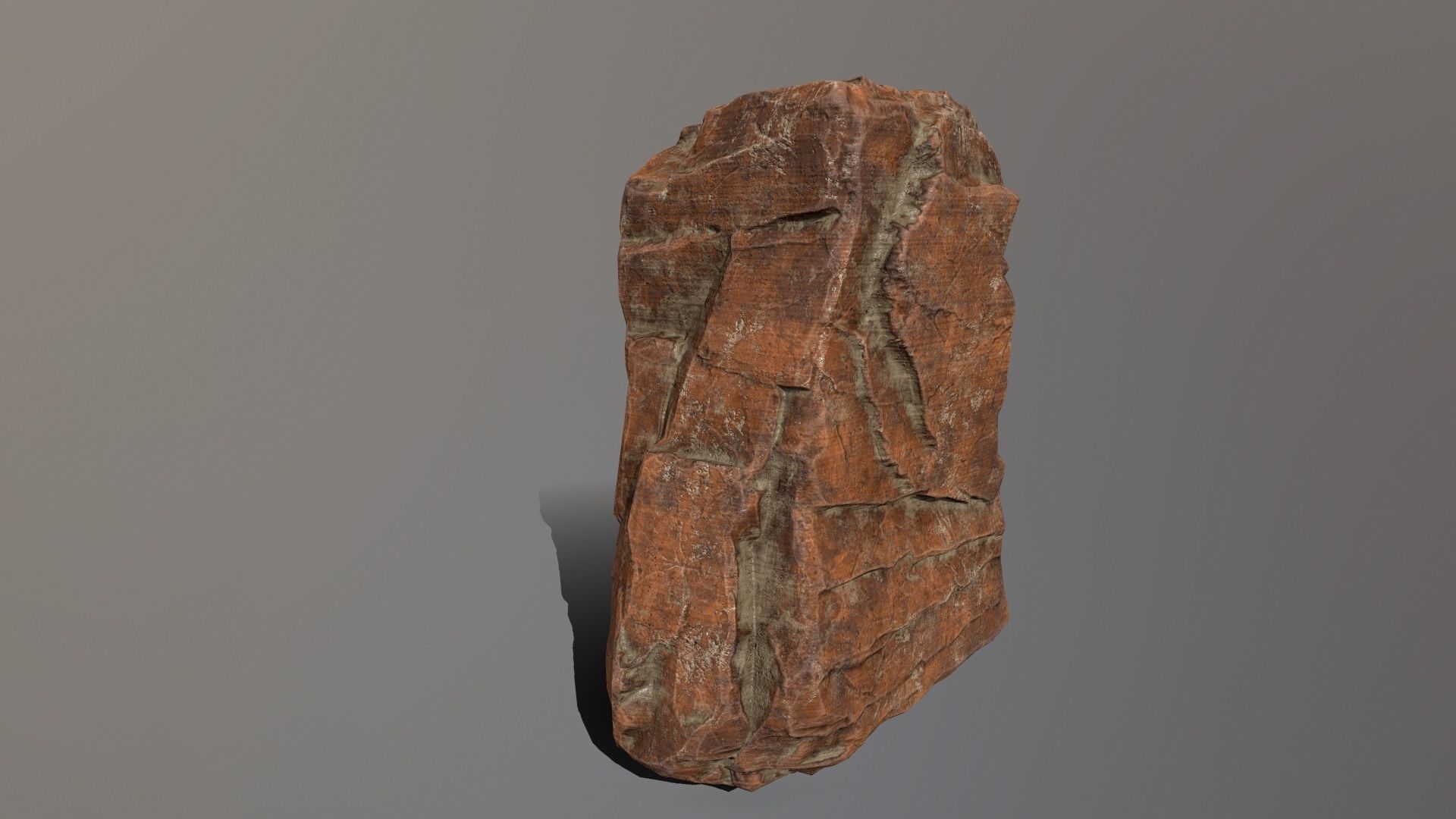 Rock Set Low-poly 3D model_15