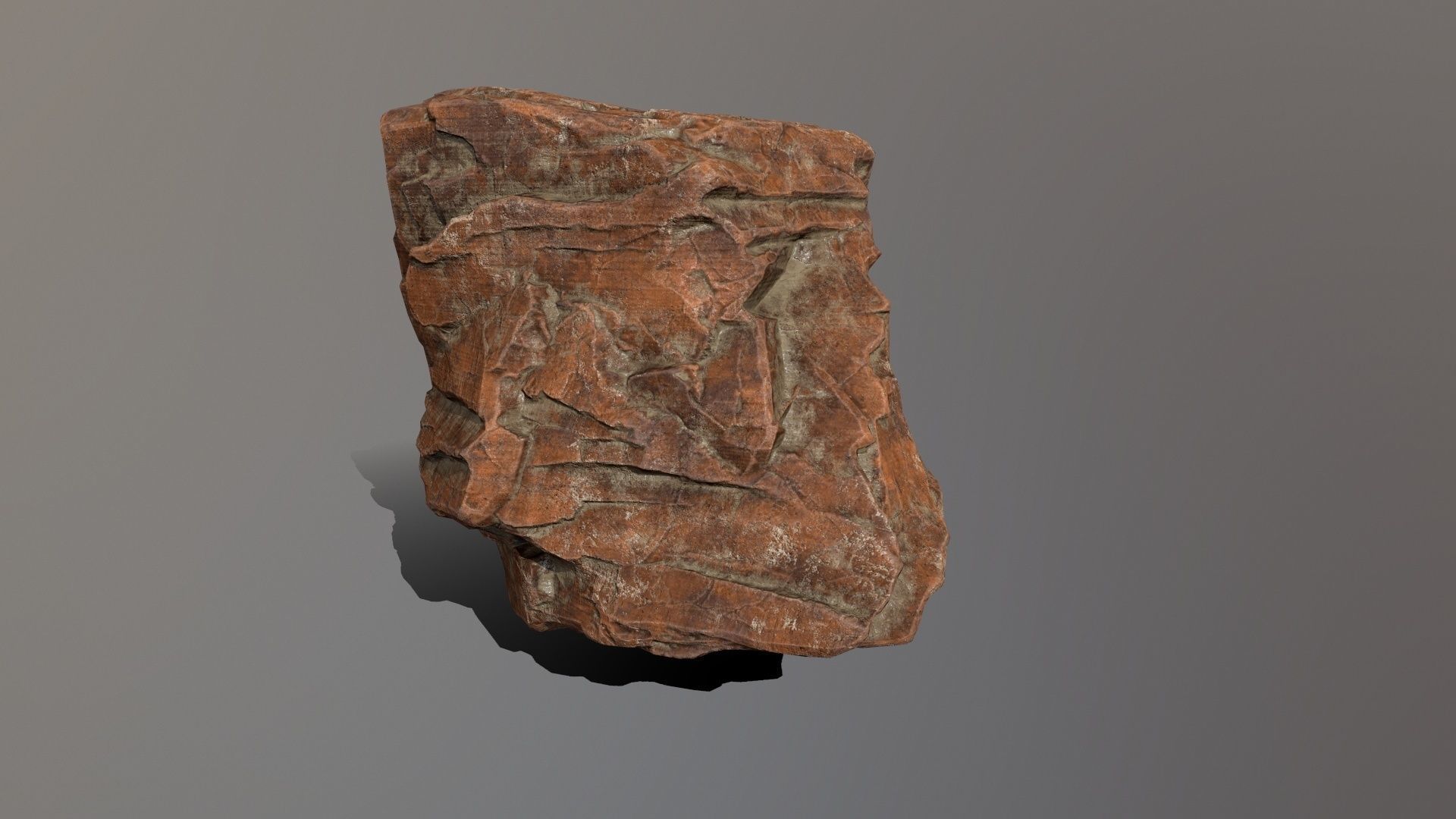 Rock Set Low-poly 3D model_21
