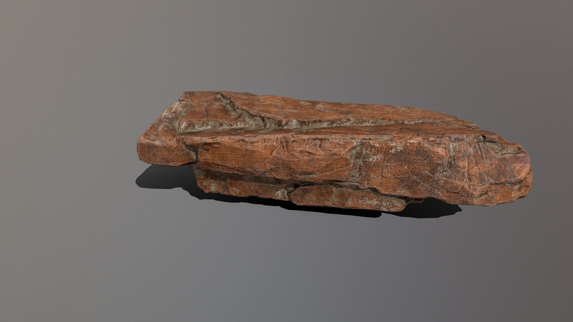 Rock Set Low-poly 3D model_13