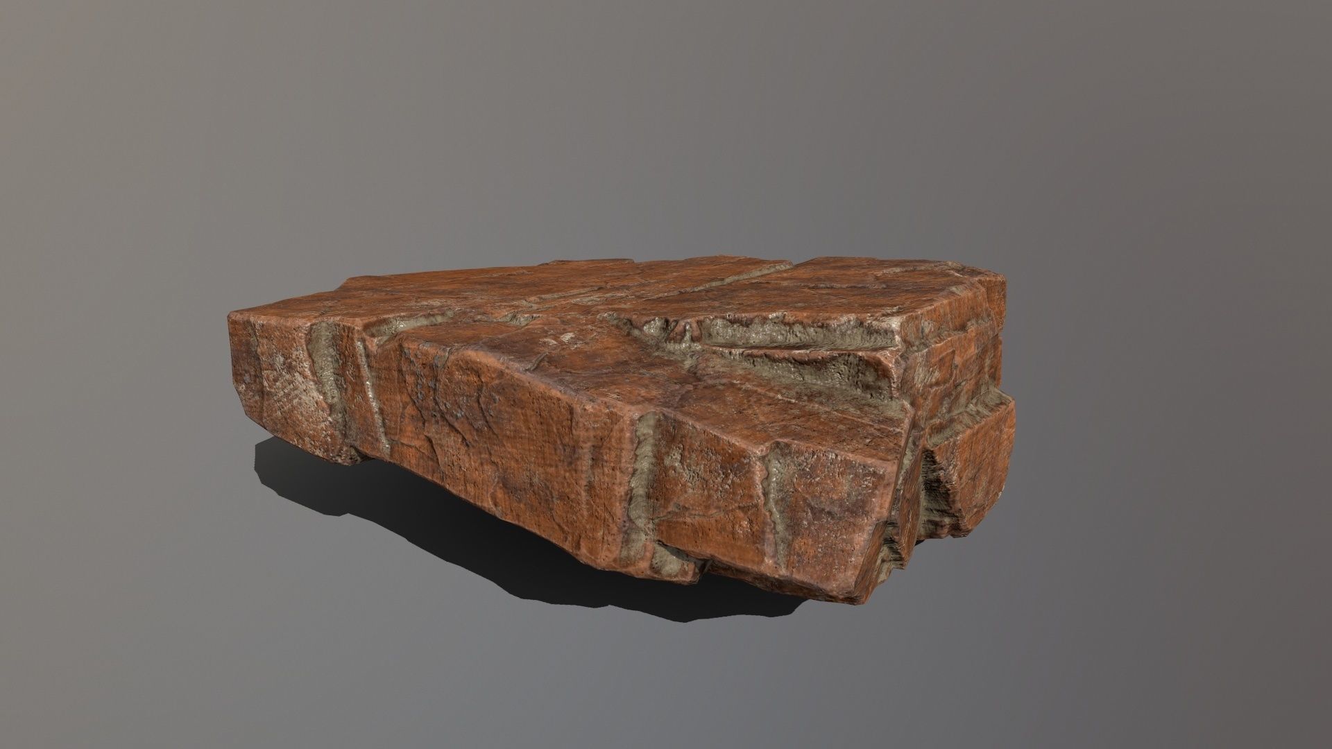 Rock Set Low-poly 3D model_30