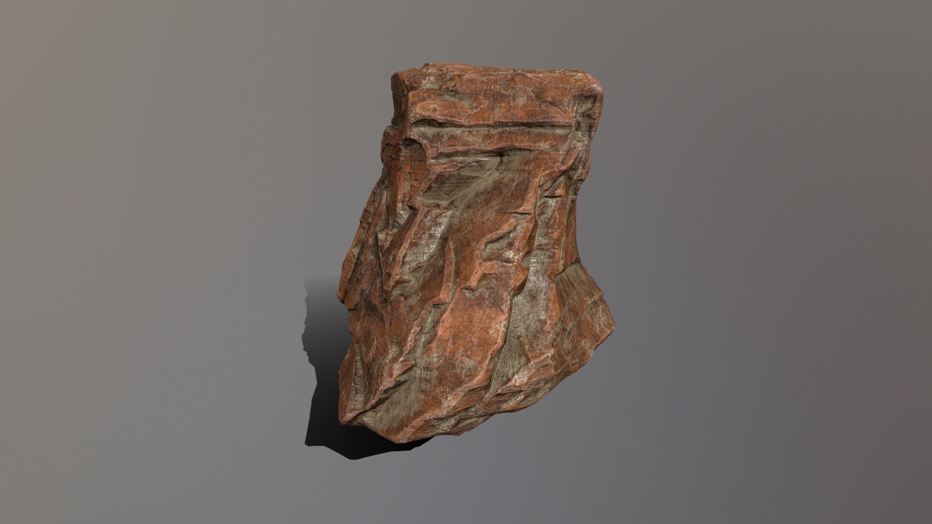 Rock Set Low-poly 3D model_20