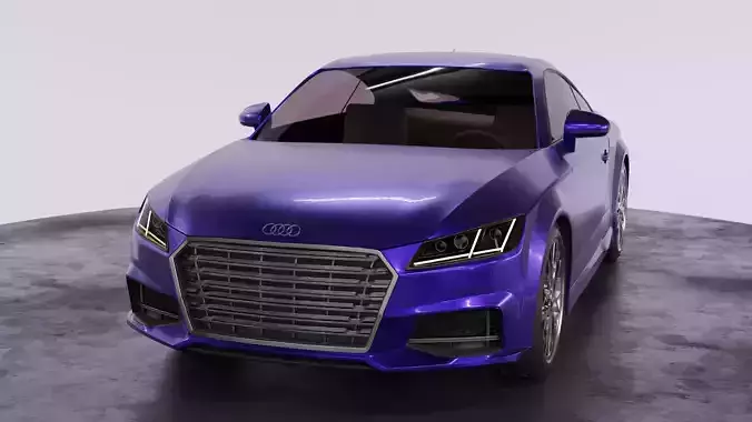 Audi TT 3D model 3D model