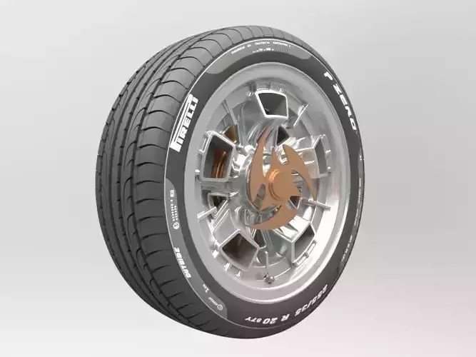 Realistic Wheel Tire