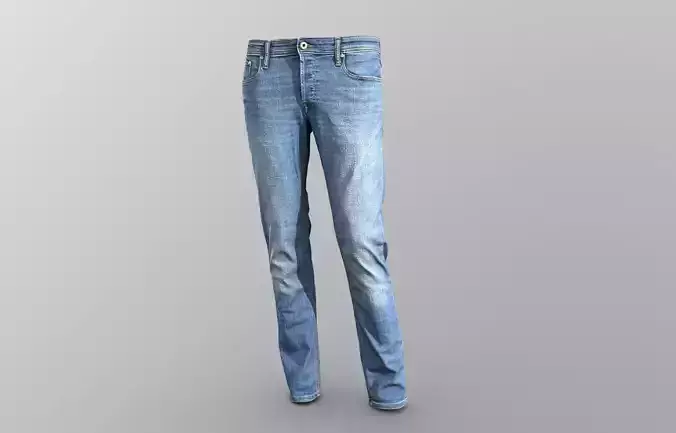 Jack and Jones JJIGLENN JJORIGINAL - Slim fit jeans pants