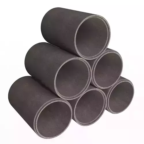 Concrete Pipe Low-poly 3D model
