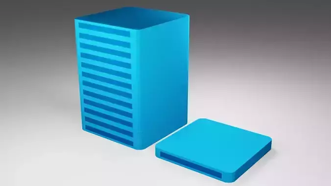 Build Low Poly storage tower