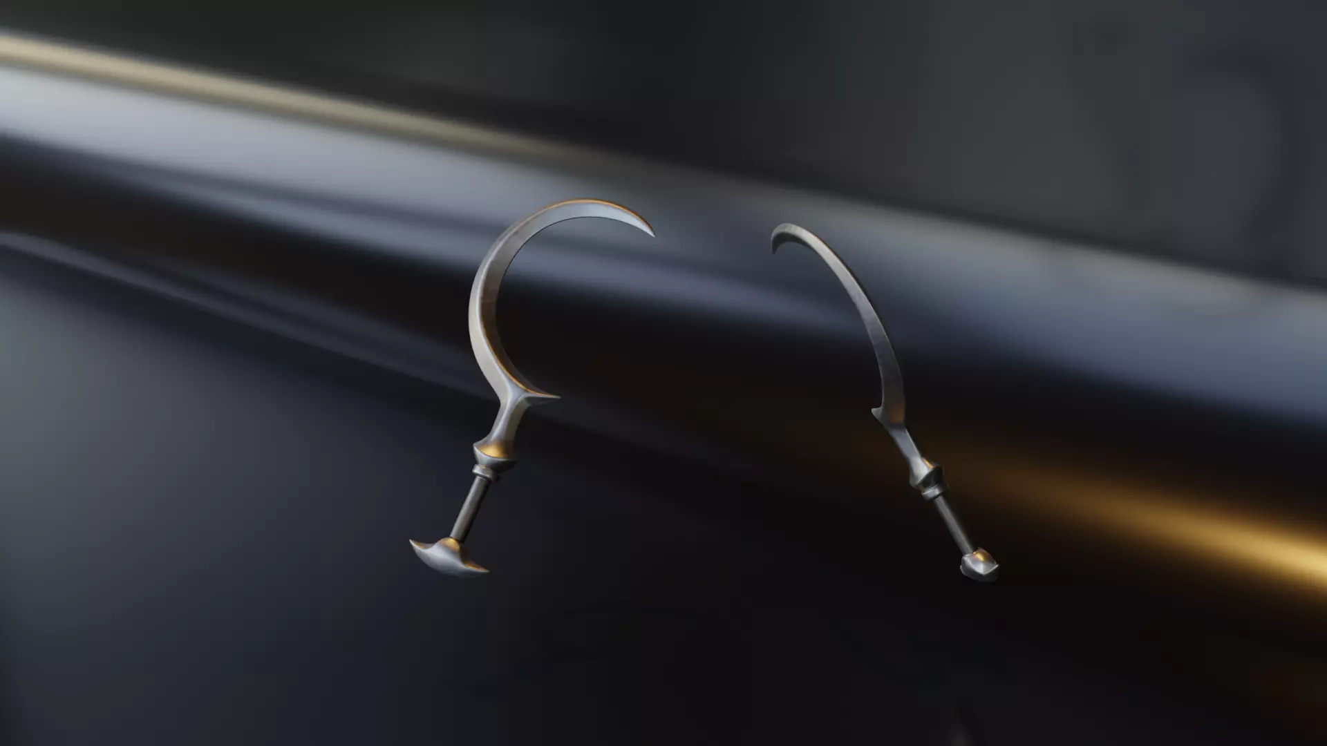 DIMITRESCU DAUGHTER SICKLE - RESIDENT EVIL VILLAGE 3D print model