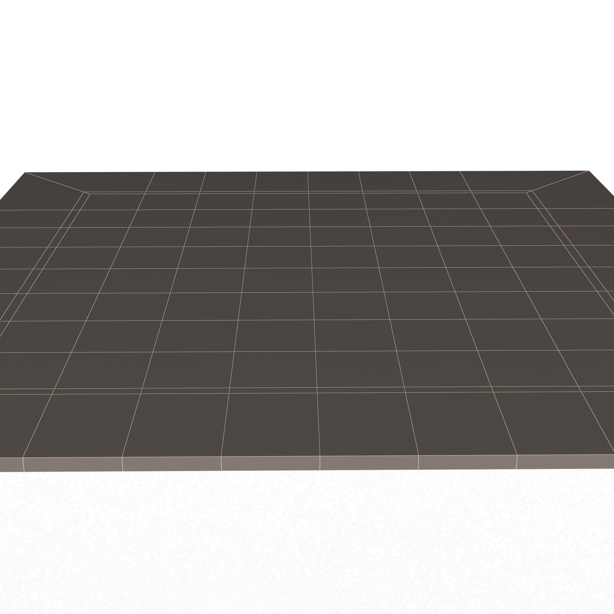 Chess Board Low-poly 3D model_11