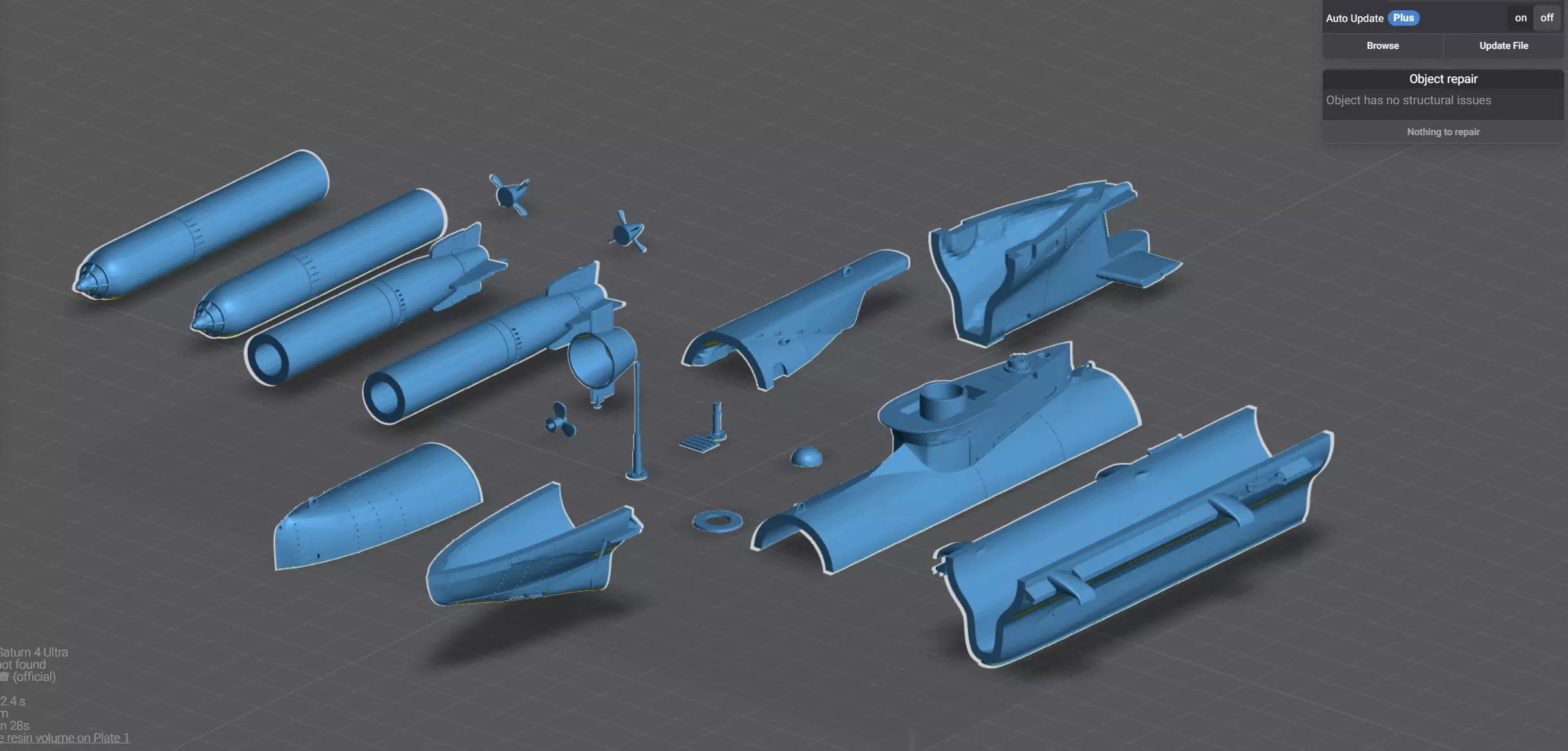 Seehund Scale model  3D print model_5