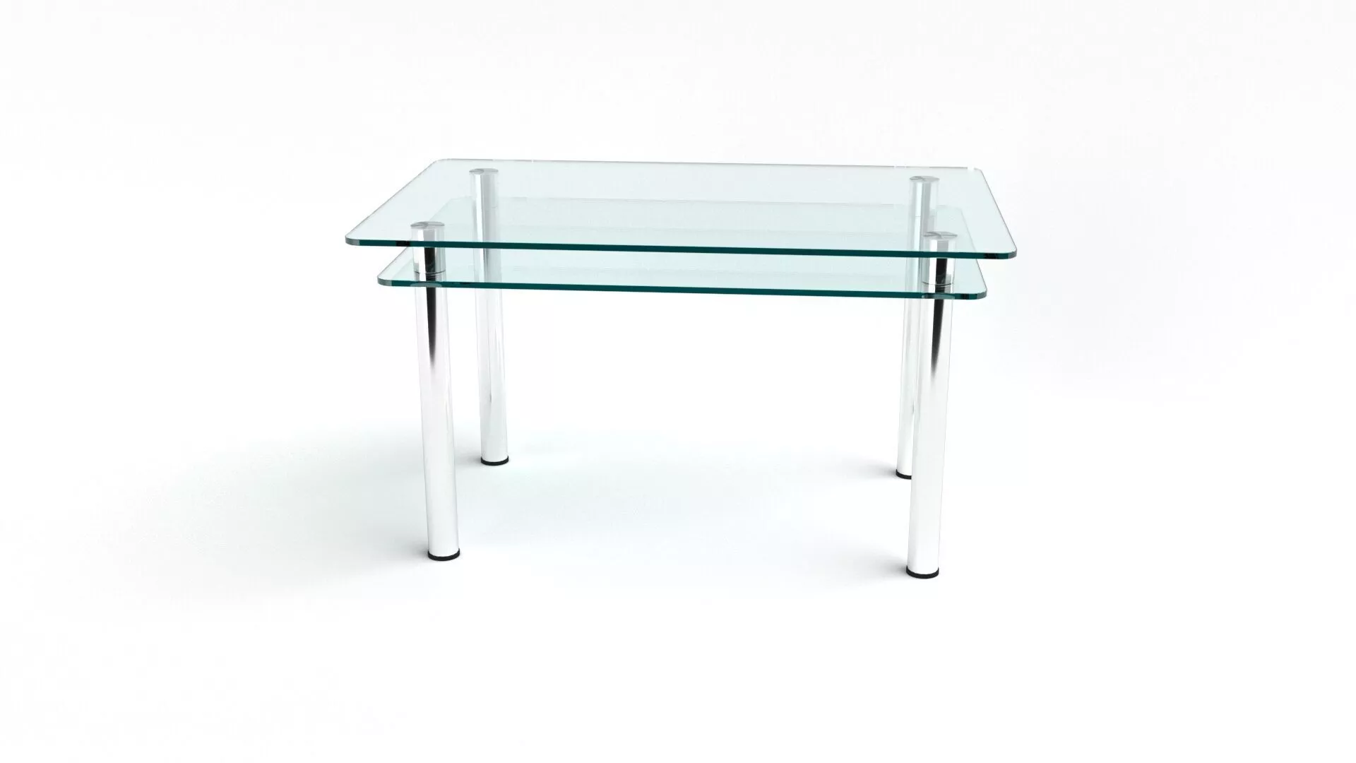 Glass Table Free 3D model