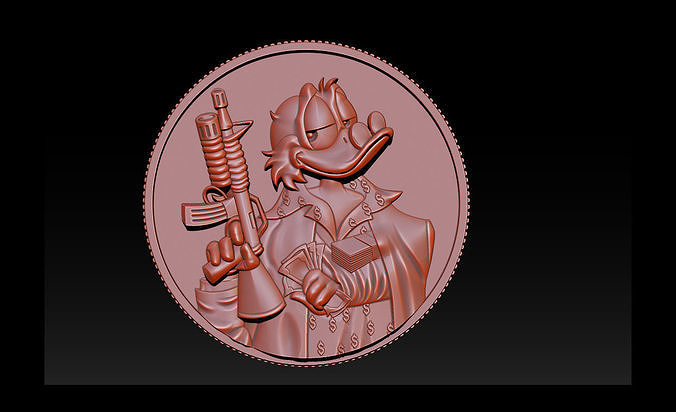 Donald Duck  3D print model