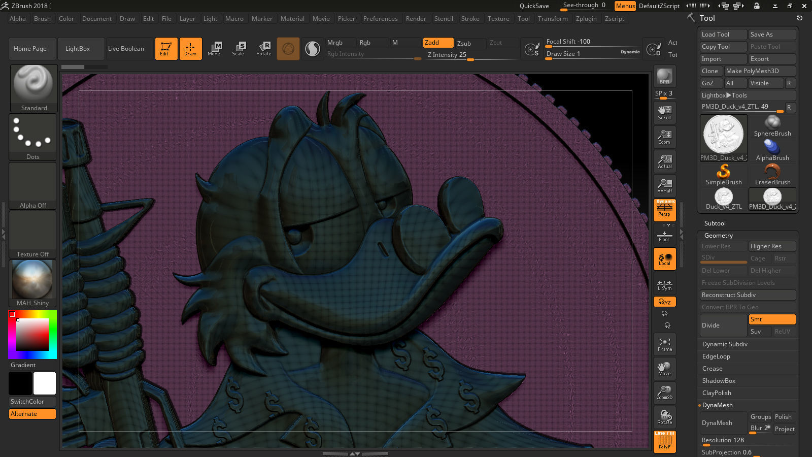 Donald Duck  3D print model_20