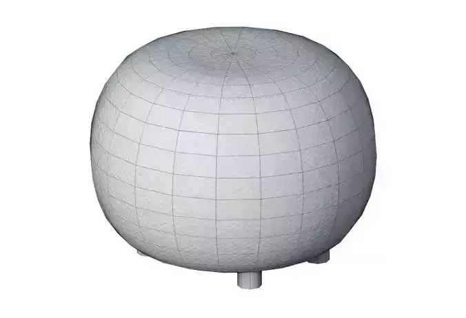 Pouf 3D amazon echo dot