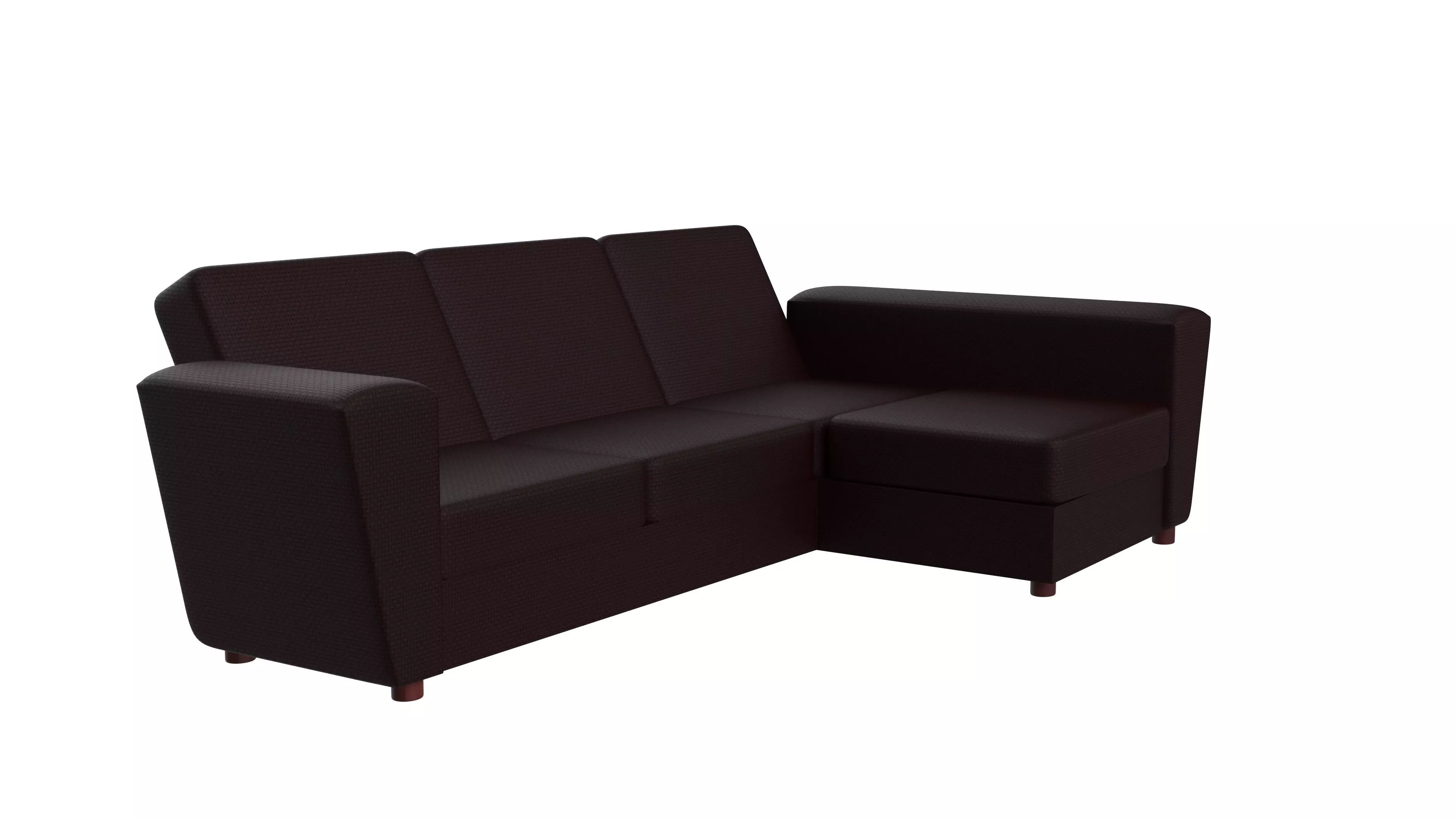 Arm Sofa Free low-poly 3D model