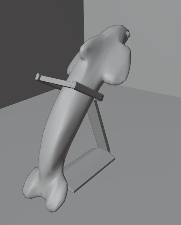 Gold dolphin 3D model_6