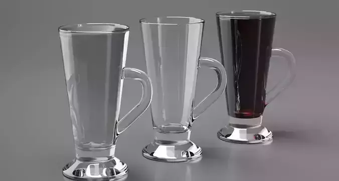 Irish Coffee Mug 1 3D model