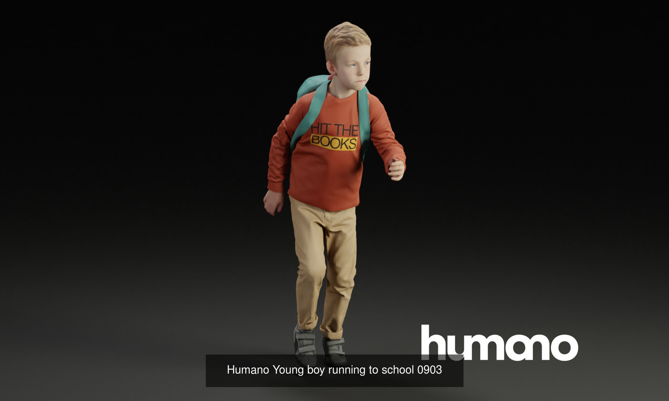 Humano 5-PACK - PEOPLE - KIDS WITH PARENTS - 5x 3d models 09B 3D Model Collection_2
