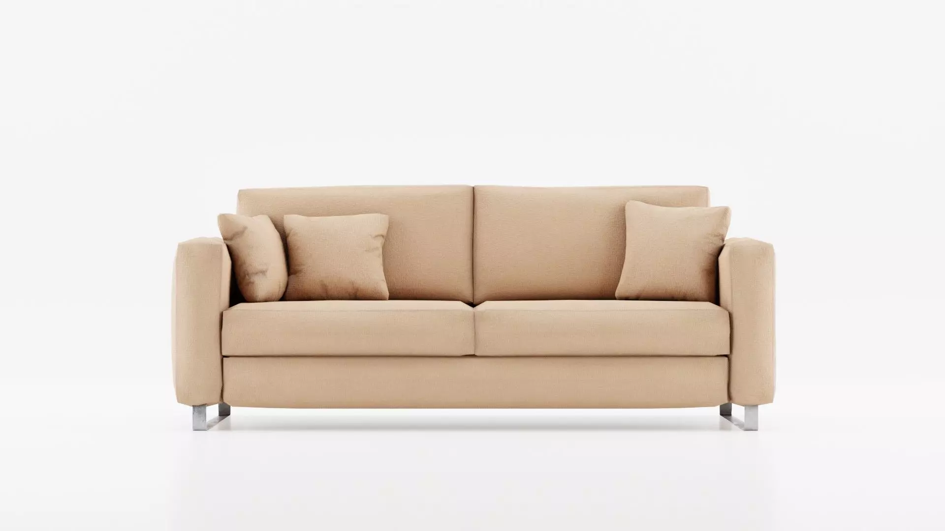 Realistic sofa with multiple colors game ready model Free low-poly 3D model
