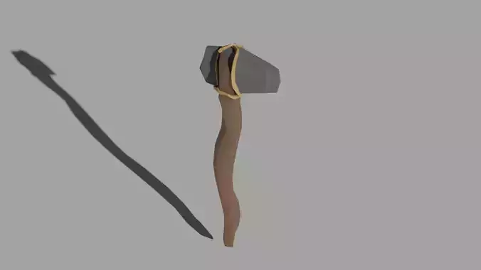 Stylized Survival Stone Axe