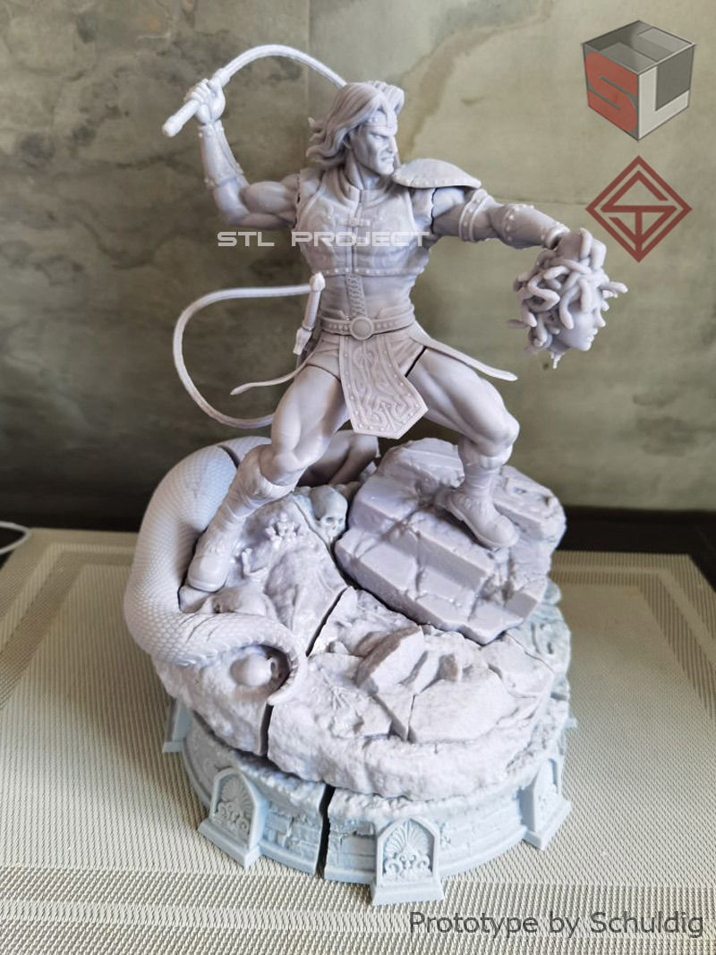 Simon Belmont 3D print model_5