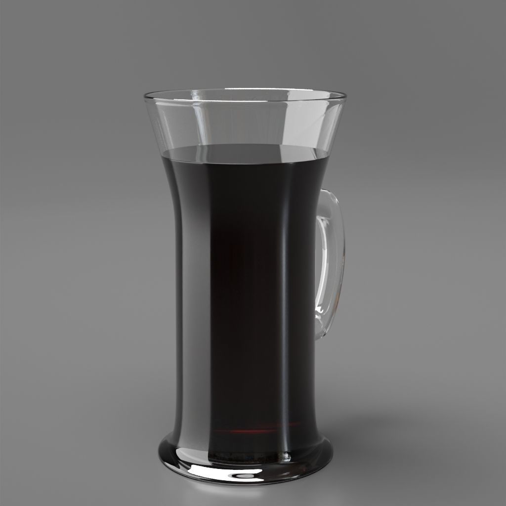 Irish Coffee Mug 2 3D model_3