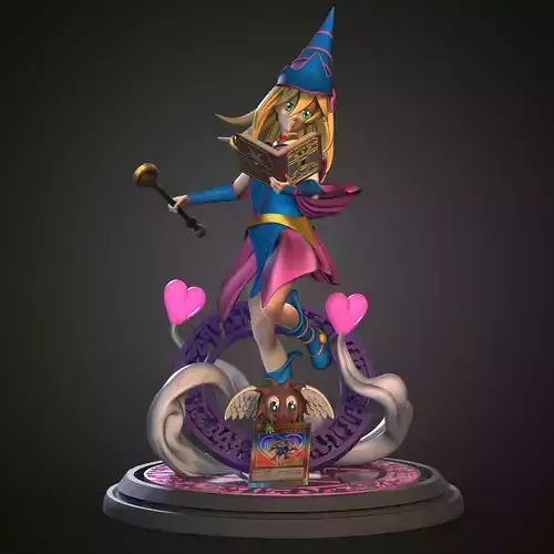 Dark Magician Girl - stl Yu-Gi-Oh