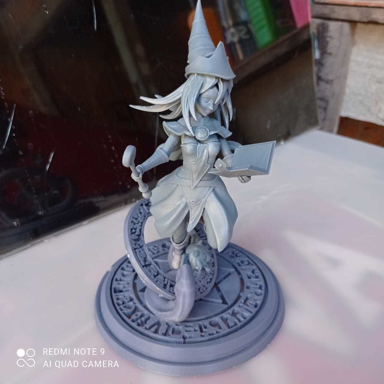 Dark Magician Girl - stl Yu-Gi-Oh 3D model_7