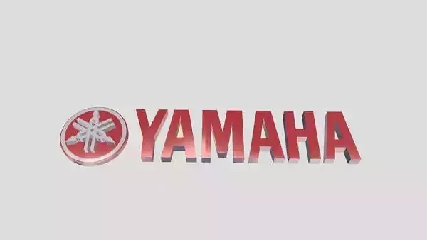 YAMAHA LOGO 3D model