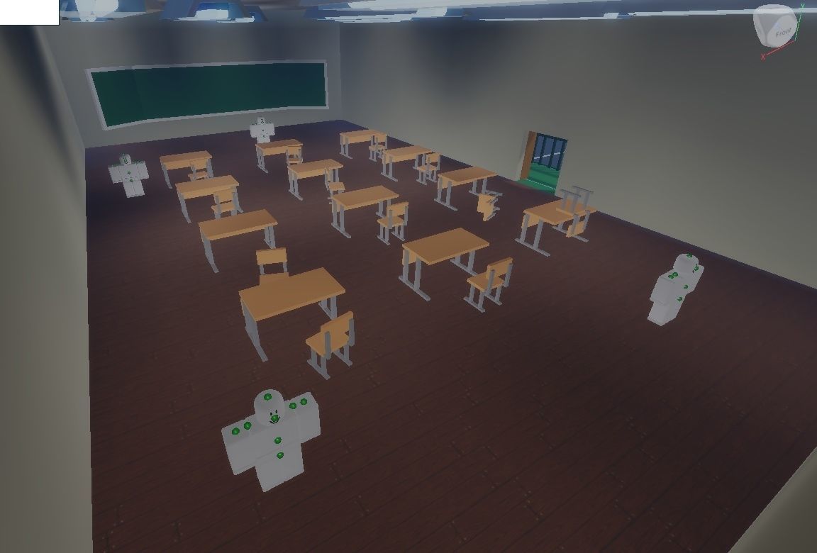 Roblox map for jojo game Low-poly 3D model_5