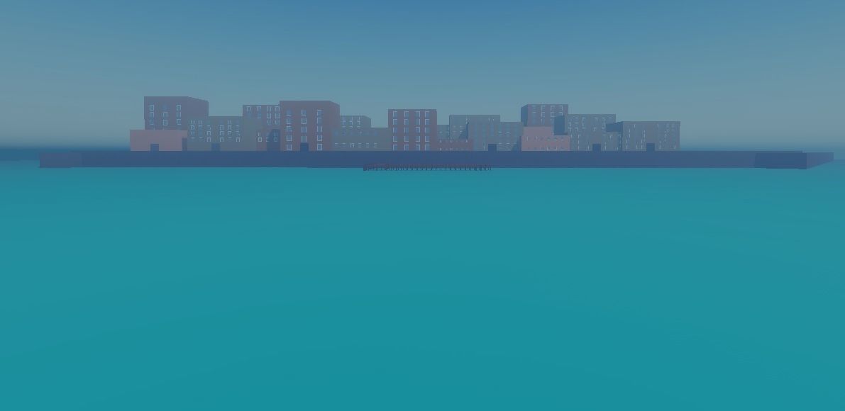 Roblox map for jojo game Low-poly 3D model_6