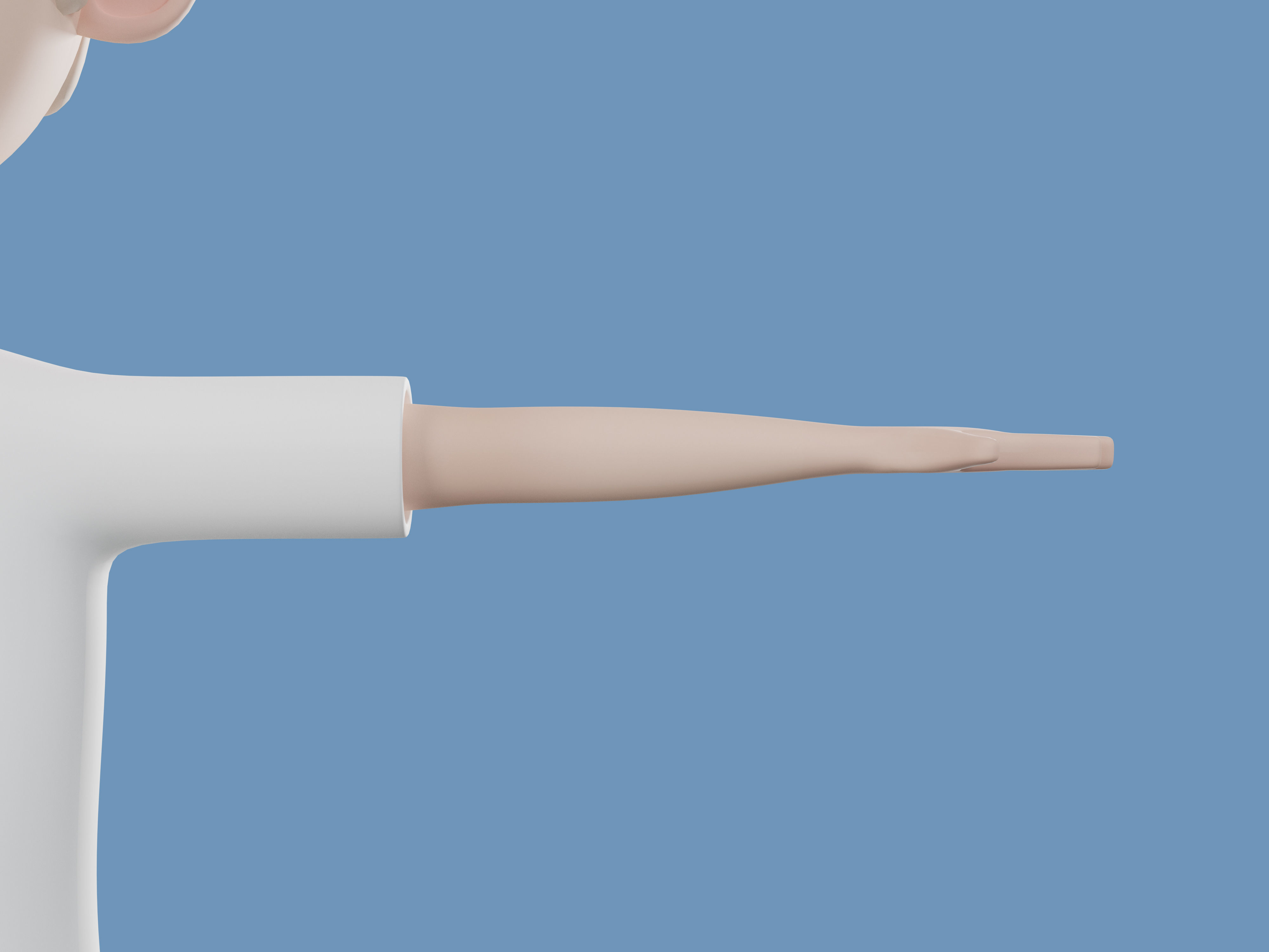 Cartoon character casual man 3D model 3D model_12