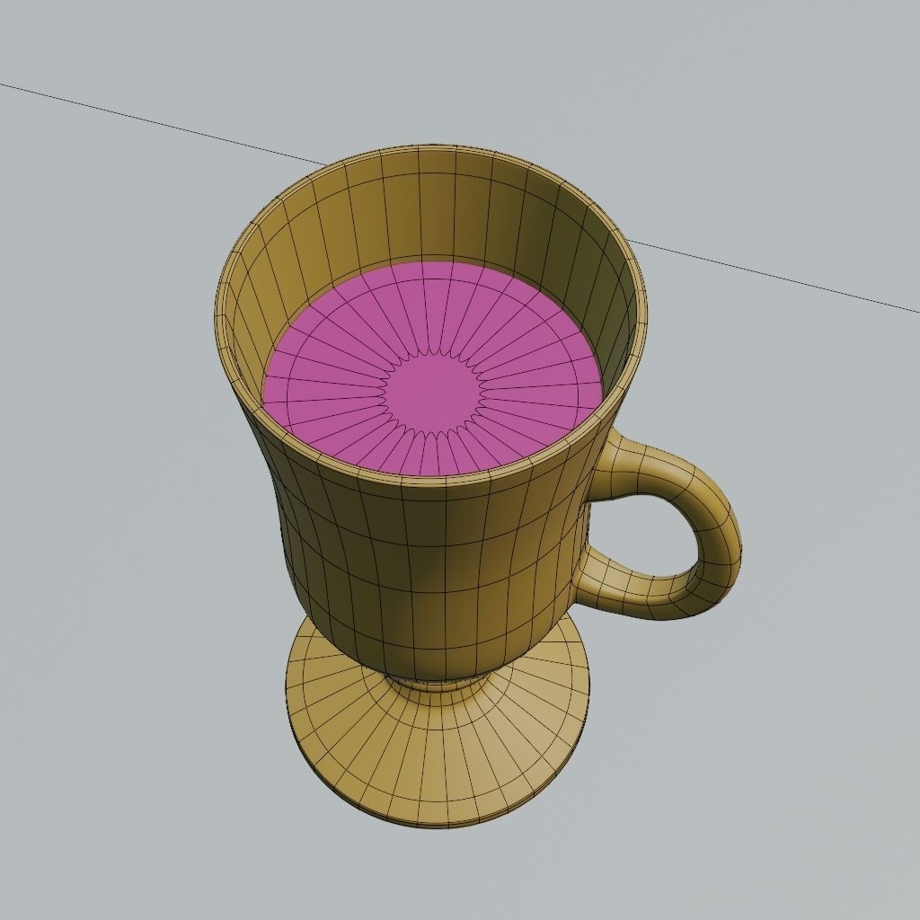 Irish Coffee Mug 3 3D model_6
