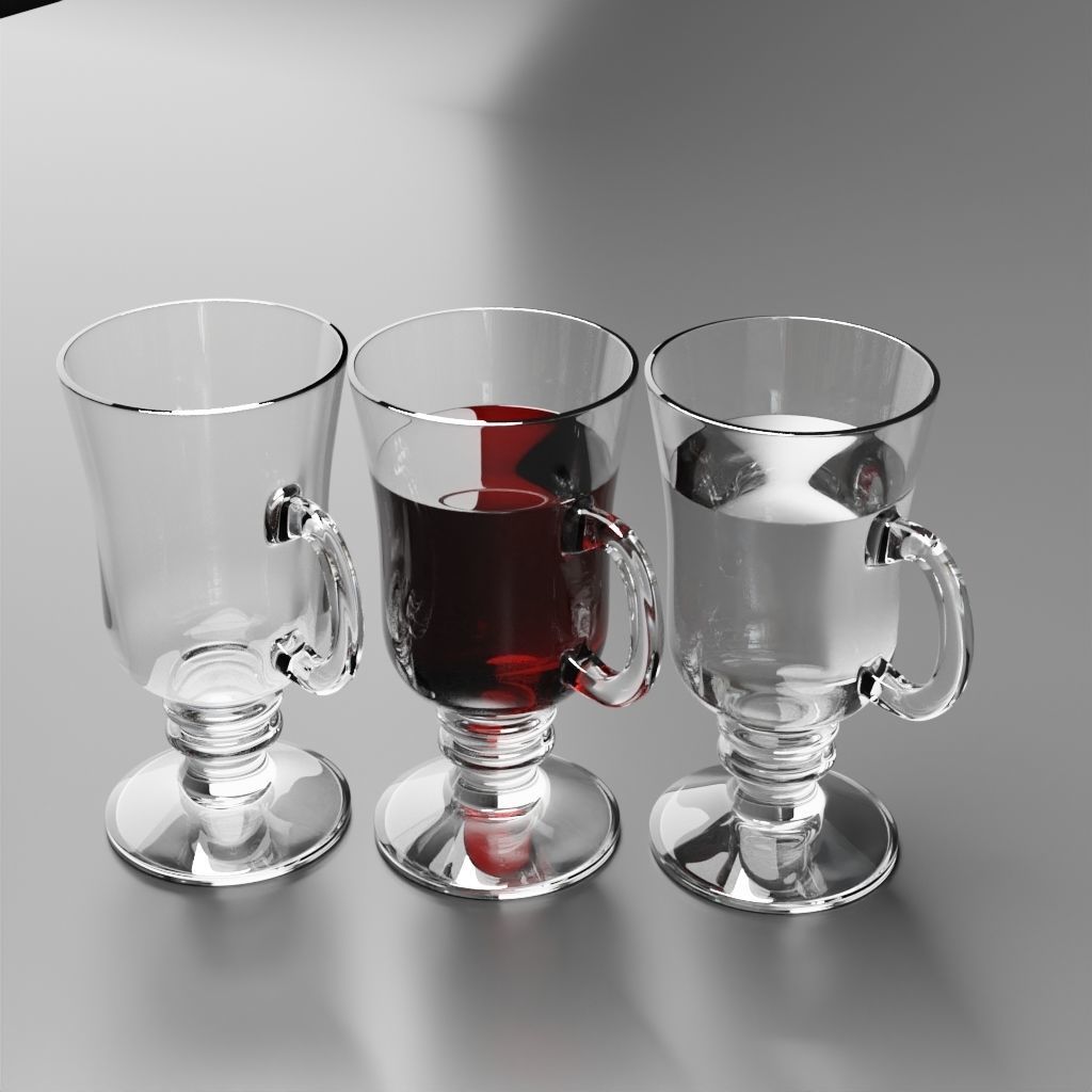 Irish Coffee Mug 3 3D model_1