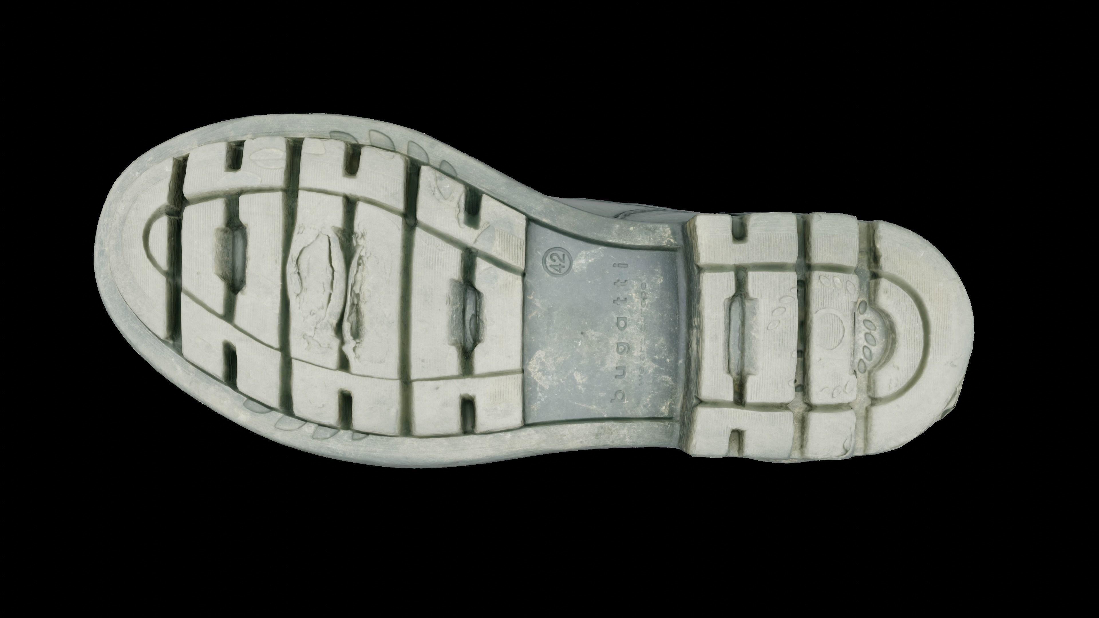 Worn shoe 3D scan Low-poly 3D model_7
