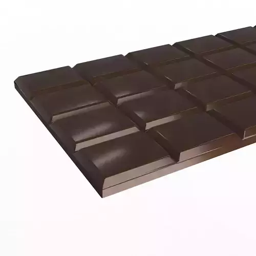 Chocolate Bar Low-poly 3D model