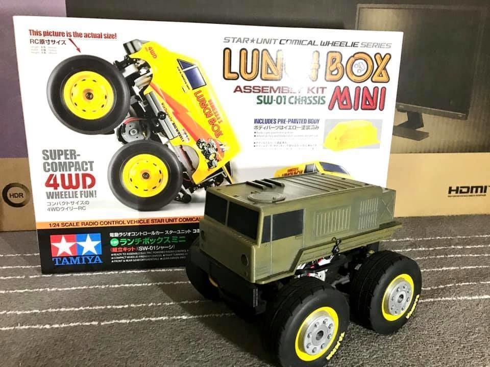 Mini MAZ body for Tamiya RC car SW-01 chassis 3D print model_2