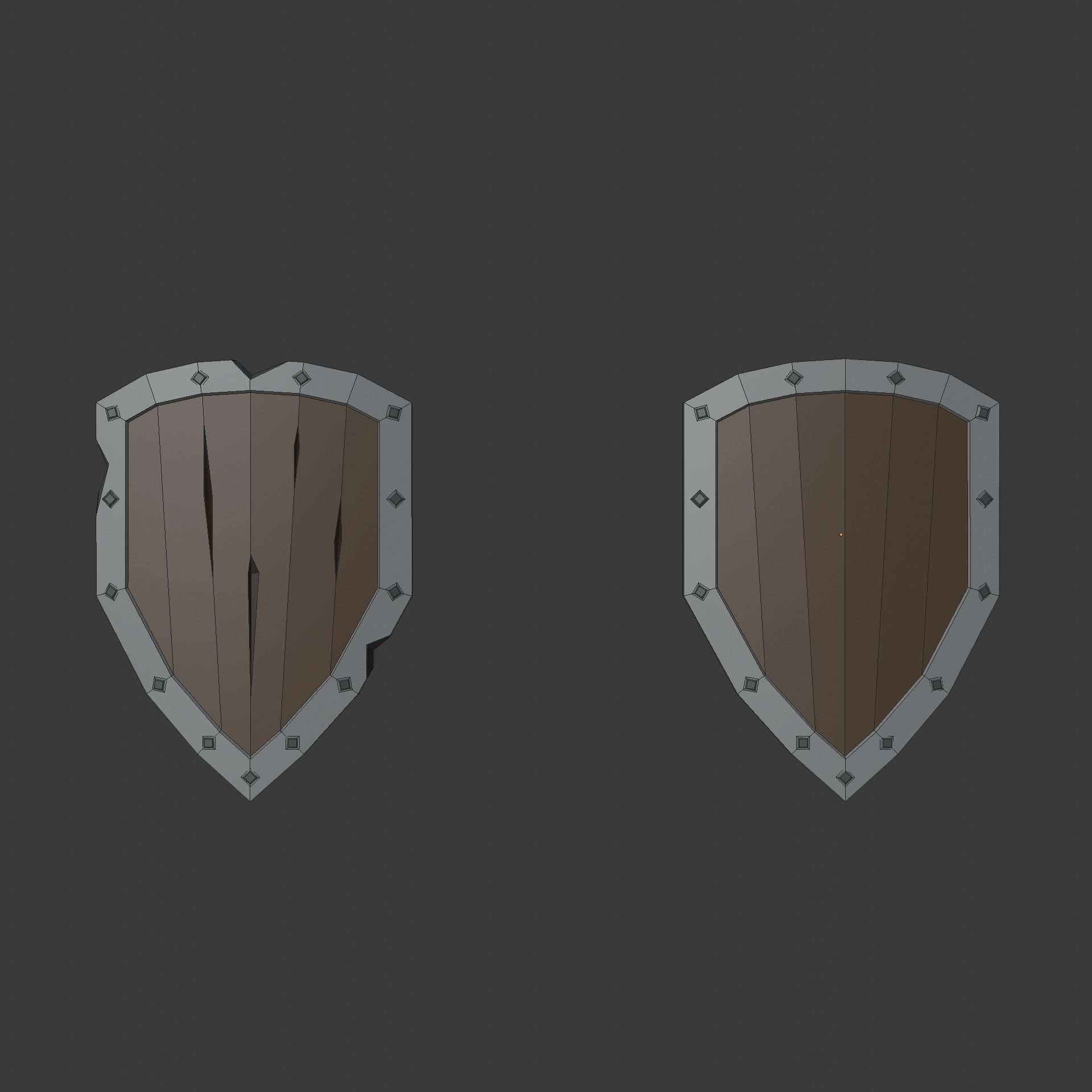 Low poly weapon pack contains stylized models for casual games Low-poly 3D model_36