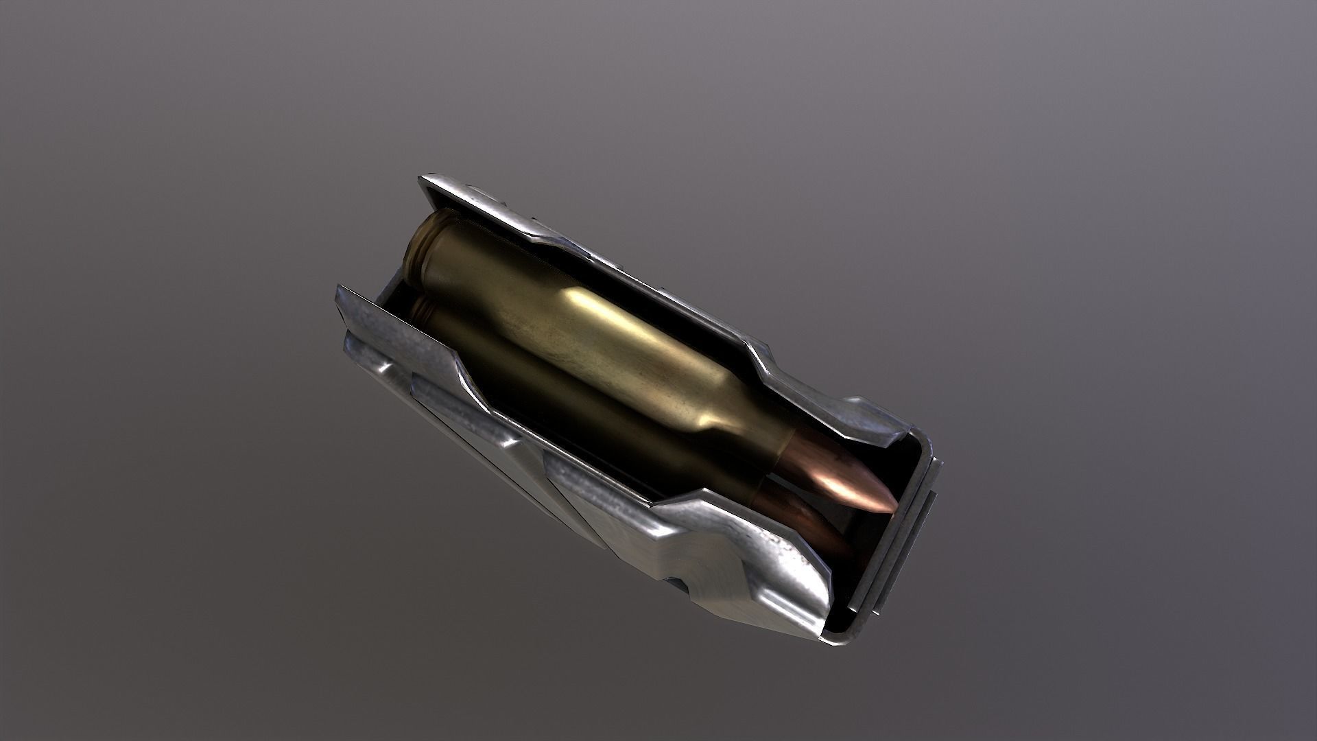 FAMAS F1 Rifle Low-poly 3D model_23