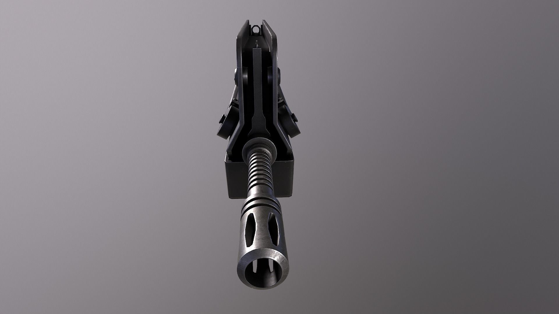 FAMAS F1 Rifle Low-poly 3D model_21