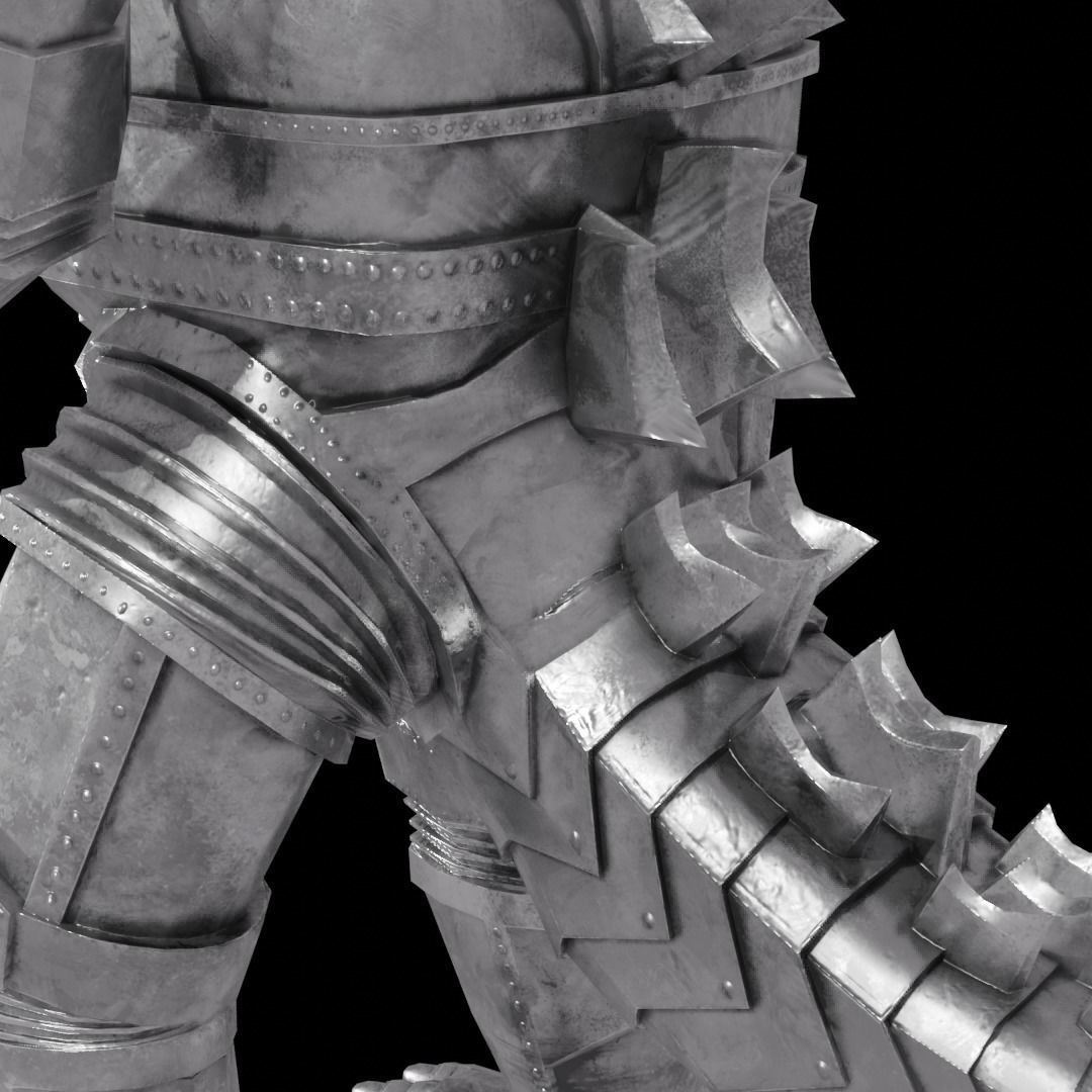 Mechagodzilla Classic Toho Low-poly 3D model_16