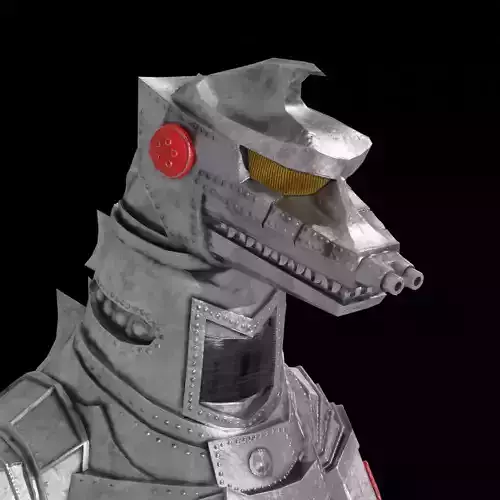 Mechagodzilla Classic Toho Low-poly 3D model