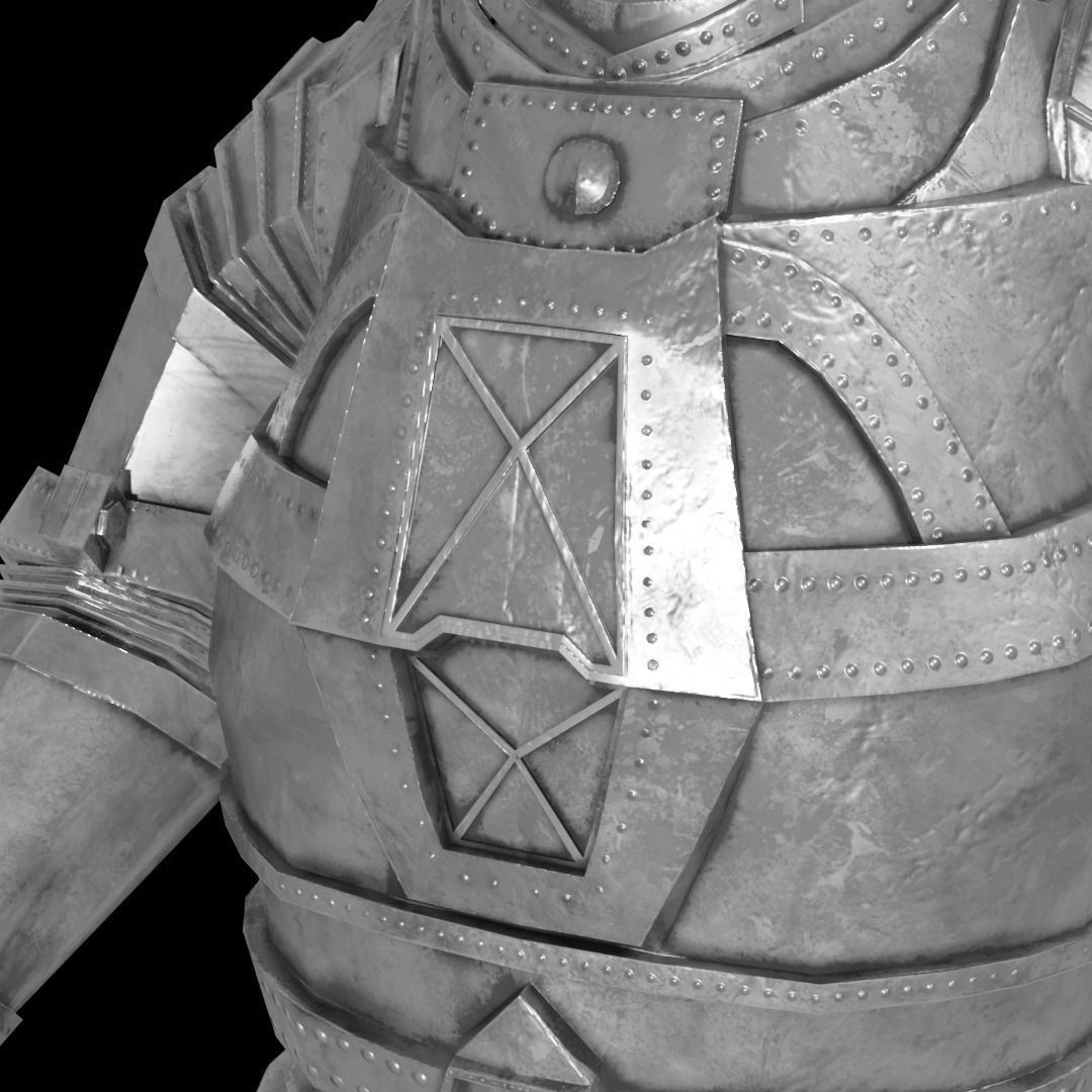 Mechagodzilla Classic Toho Low-poly 3D model_18