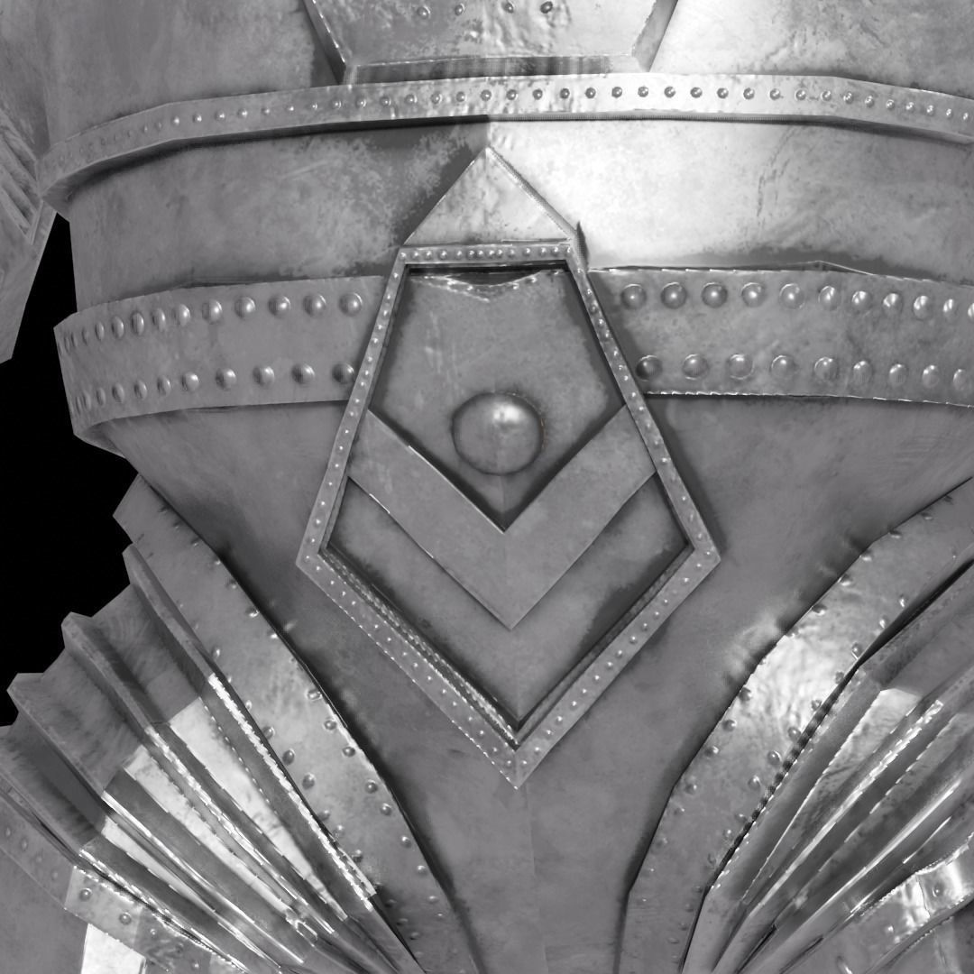 Mechagodzilla Classic Toho Low-poly 3D model_20