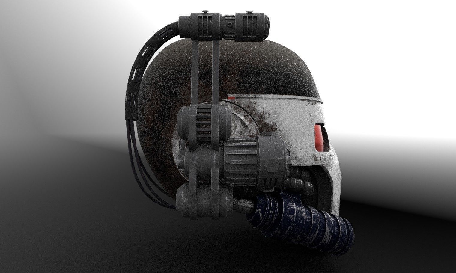 Vindicare Assassin helmet warhammer 40k 3D model | CGTrader