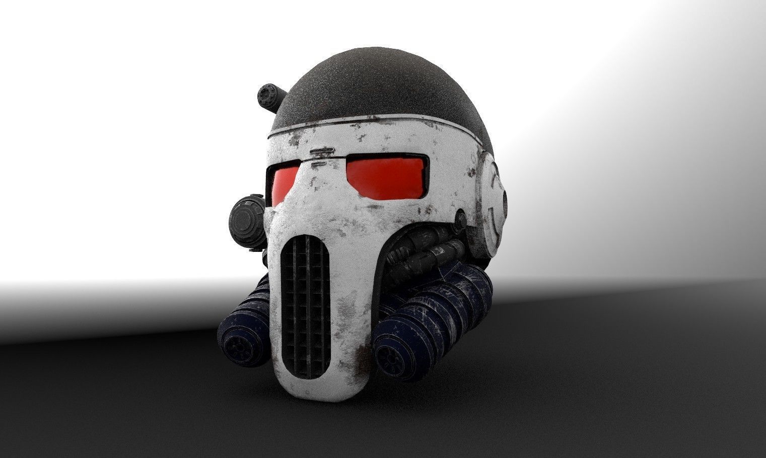 Vindicare Assassin helmet warhammer 40k 3D model_2