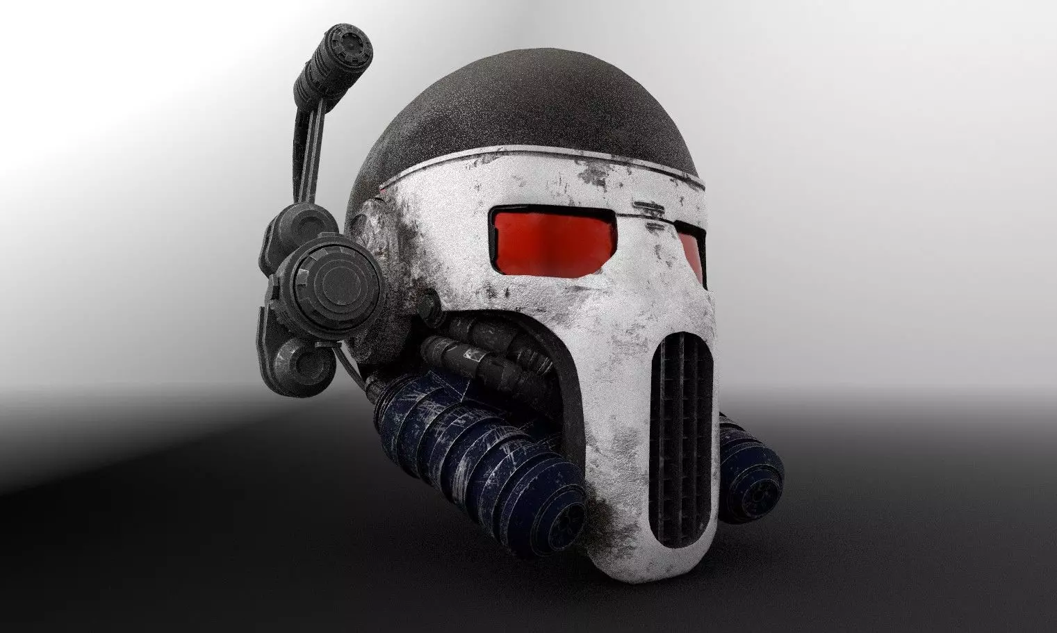 Vindicare Assassin helmet warhammer 40k 3D model_0
