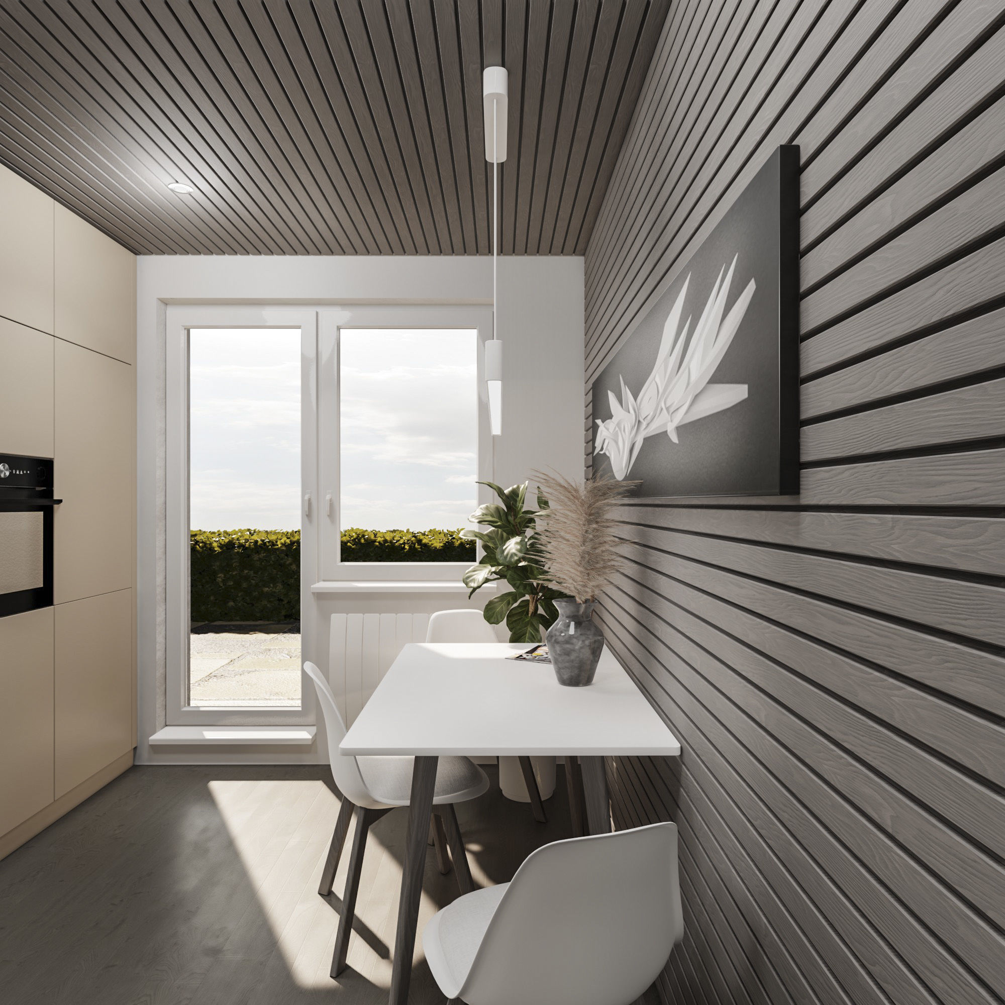 Interior apartment scene-Animated 3D model_8