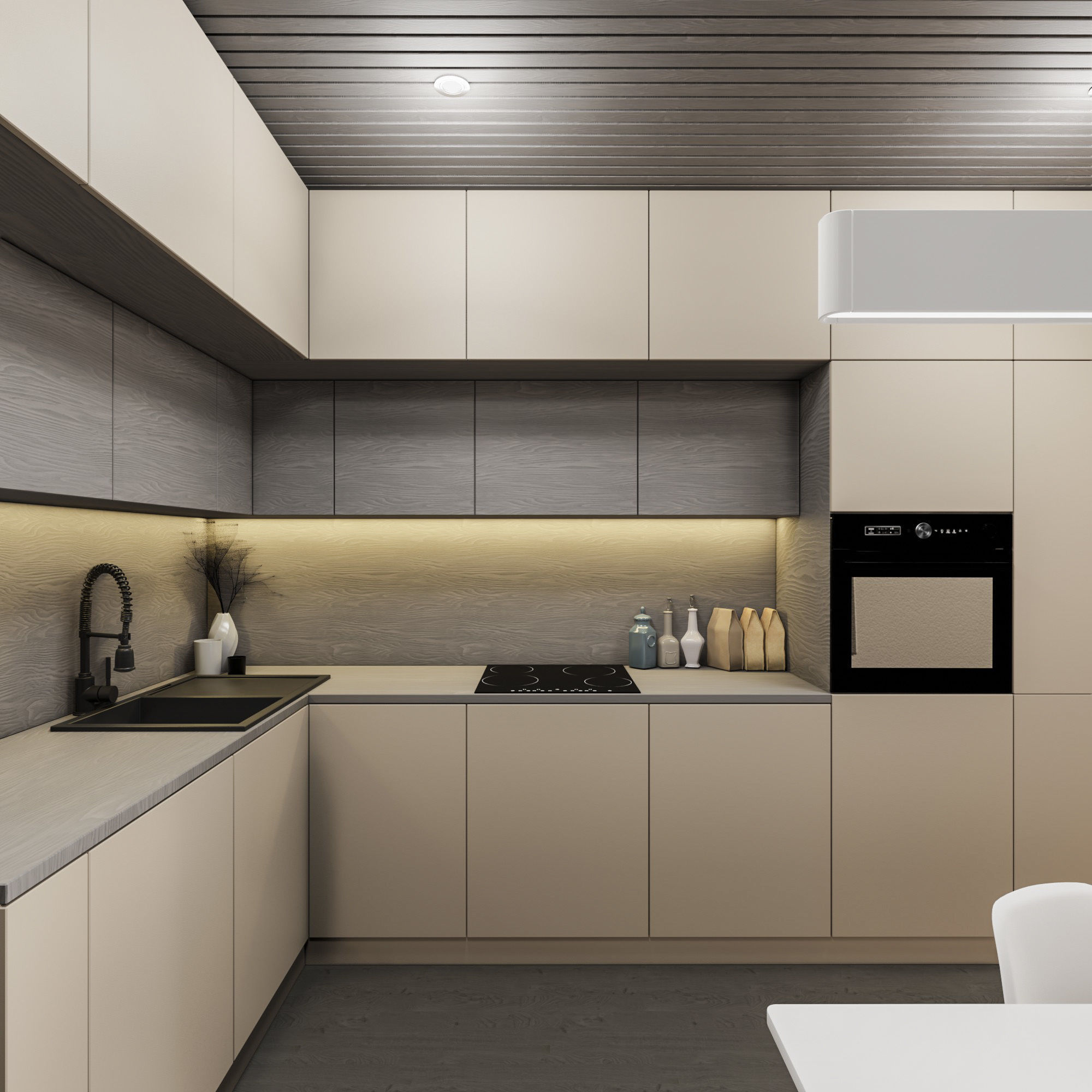 Interior apartment scene-Animated 3D model_10