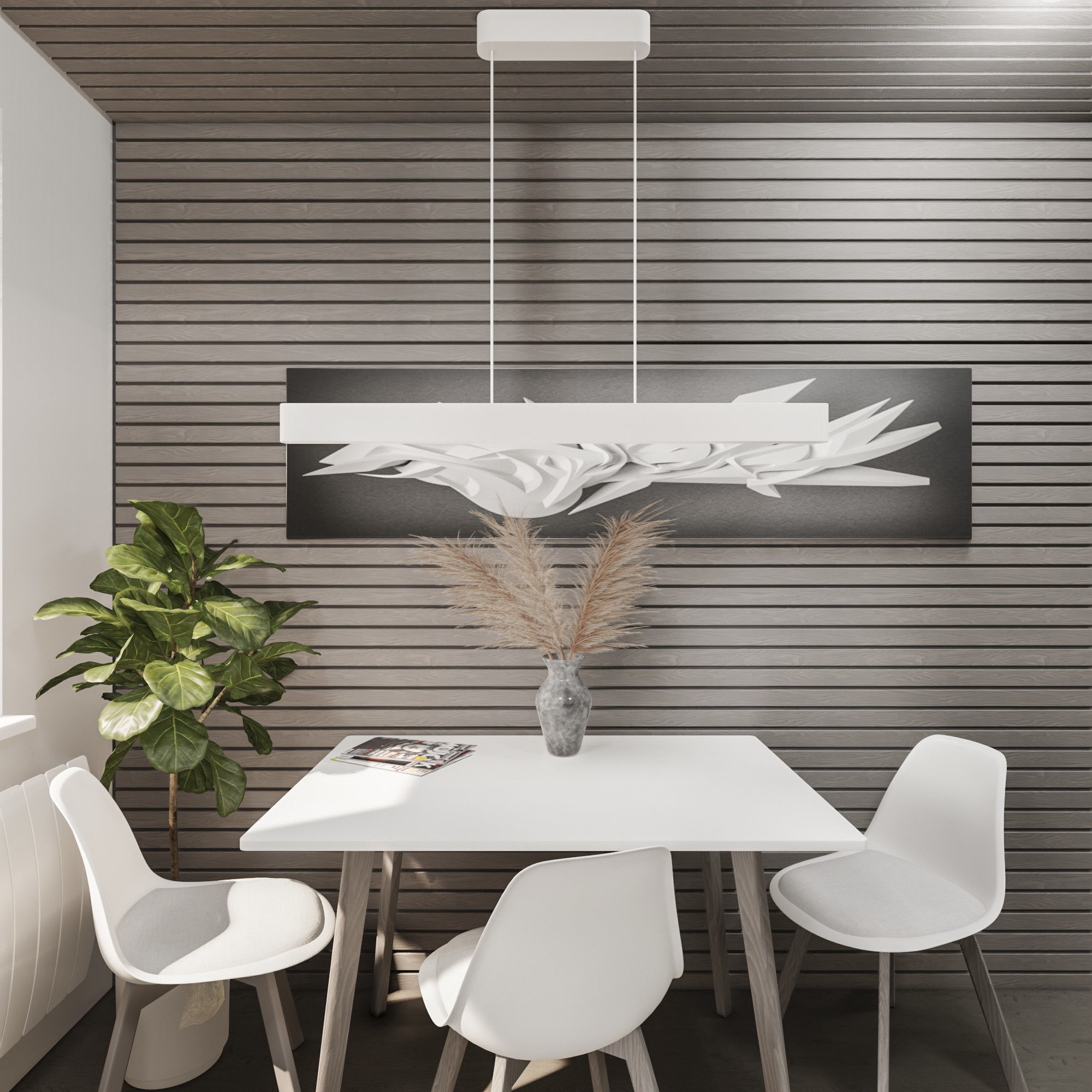 Interior apartment scene-Animated 3D model_5