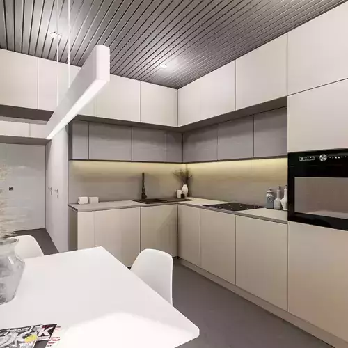 Interior apartment scene-Animated